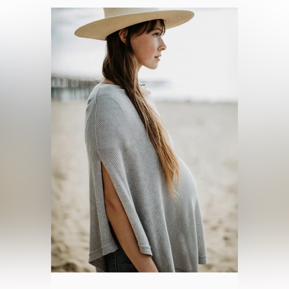 Amma Cocoon Grey Nursing Cover